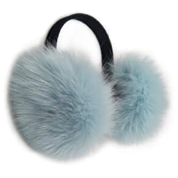 Luxurious REAL FOX FUR Ear Muffs - Picture 2 of 6
